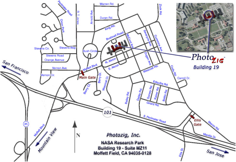 NASA Research Park Map (Big)