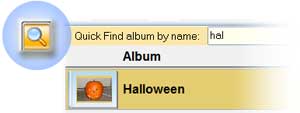 Album Quick Find